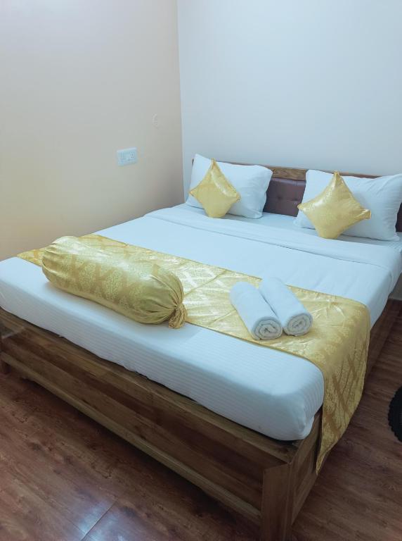Postel nebo postele na pokoji v ubytování Hotel VIP Prime