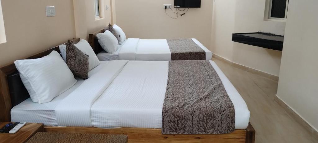 Postel nebo postele na pokoji v ubytování Hotel VIP Prime