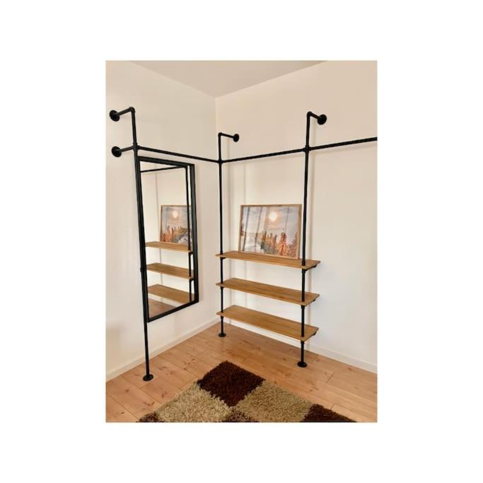 Knihovna v apartmánu