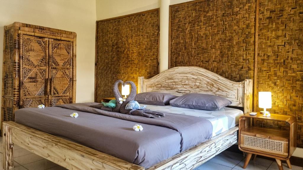 Cama o camas de una habitación en Ananda B&B