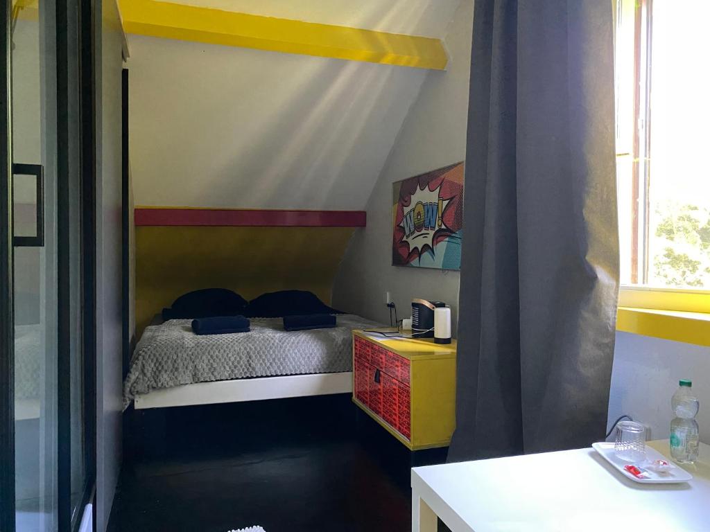 Postel nebo postele na pokoji v ubytování Perk25A