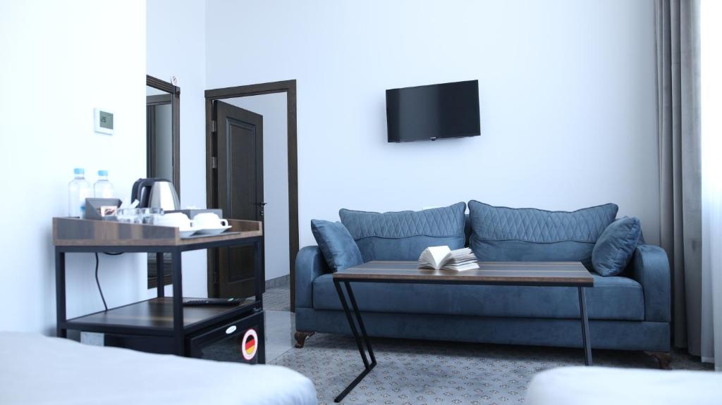 Posezení v ubytování BMG Hotel by Grigoryans Group