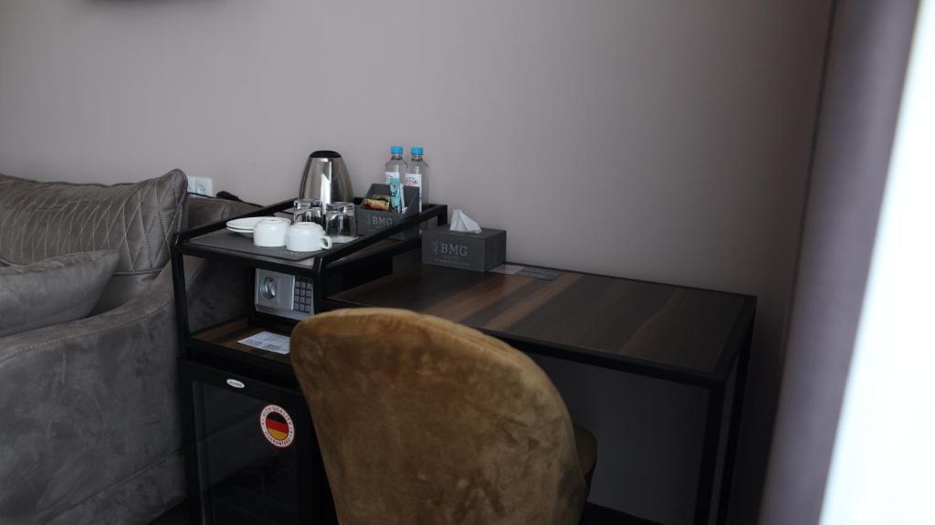 Posezení v ubytování BMG Hotel by Grigoryans Group