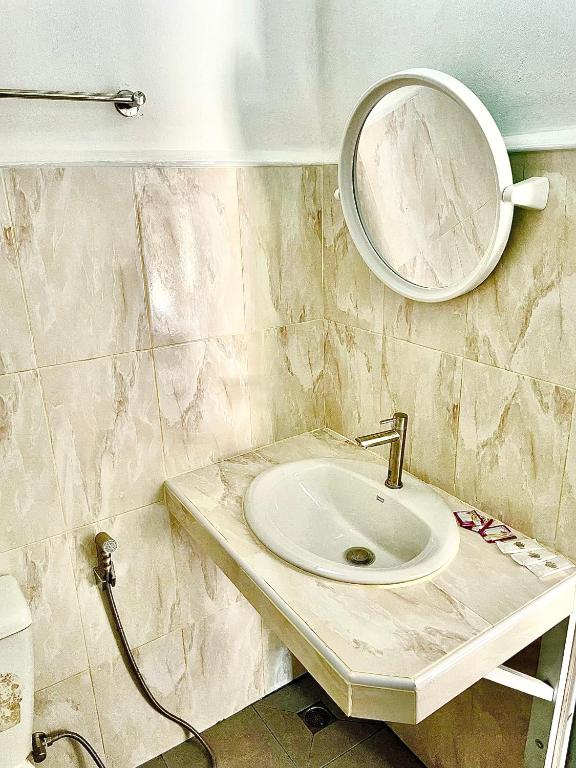 Koupelna v ubytování EiDI Homestay