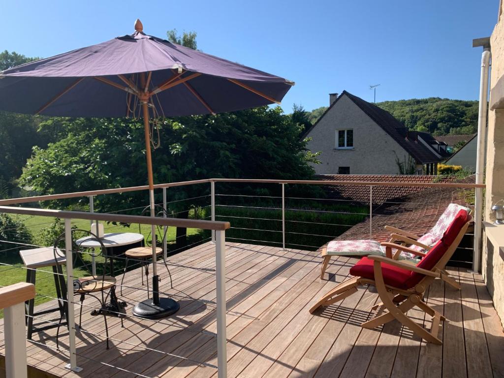 Afbeelding uit fotogalerij van Mini duplex la Révière in Saintines