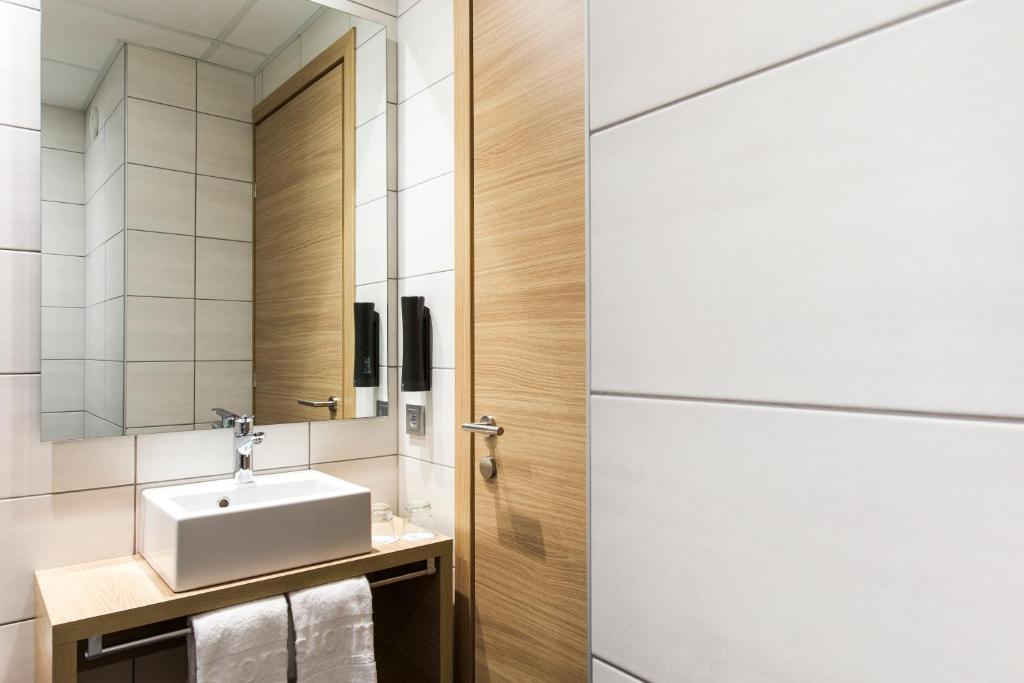 Koupelna v ubytování Storm Hotel by Keahotels