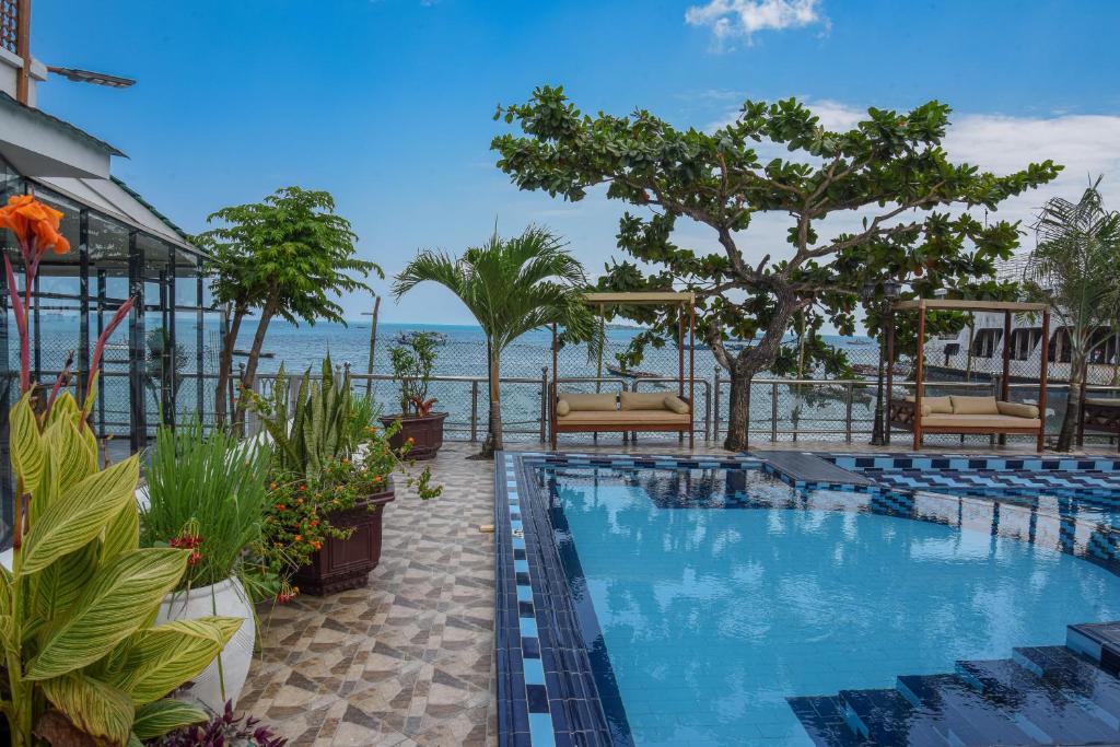 Bazén v ubytování Zanzibar View Hotel nebo v jeho okolí