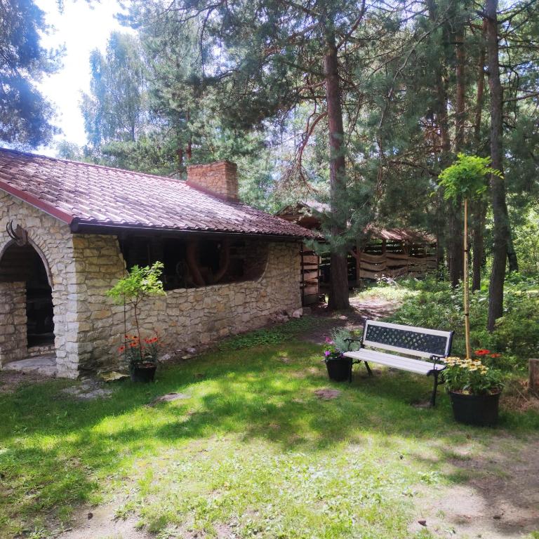 Vonkajšia záhrada v ubytovaní niezapominajka-jura