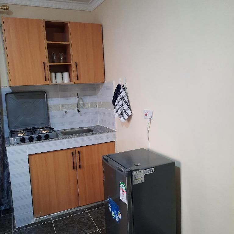 Kuchyň nebo kuchyňský kout v ubytování Laine Luxe Stays