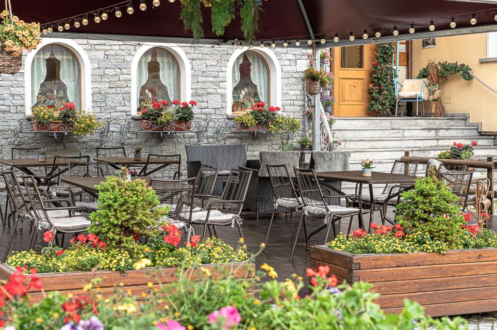 Zahrada ubytování Hotel Pedranzini