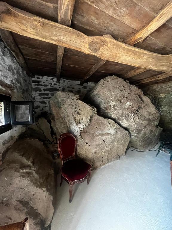 Postel nebo postele na pokoji v ubytování A Scontra