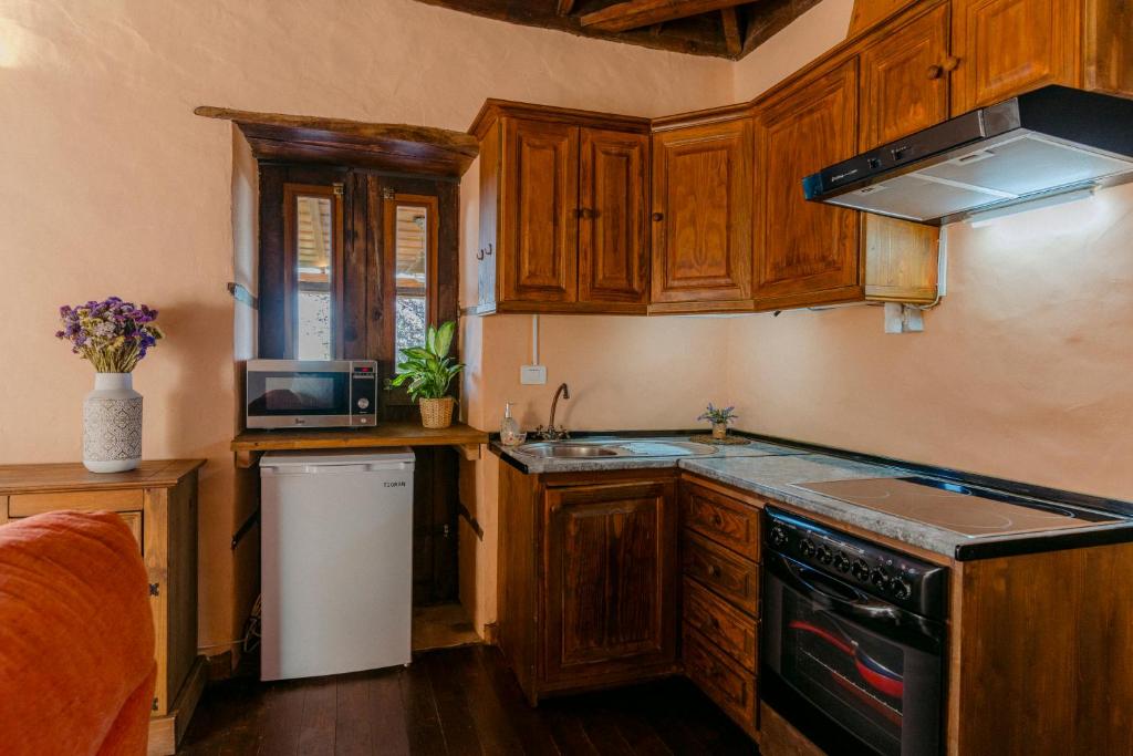 Kuchyň nebo kuchyňský kout v ubytování Casa Elena