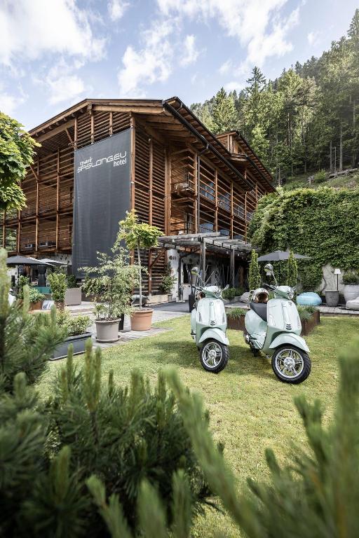 Zahrada ubytování Smart Hotel Saslong