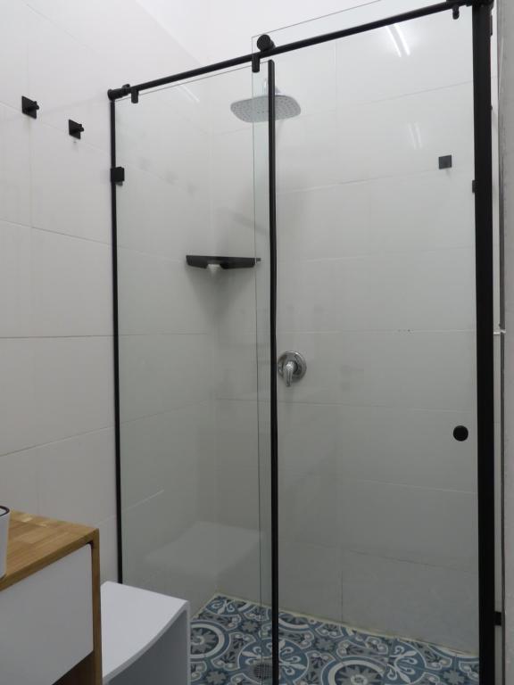 Koupelna v ubytování B12 Inn