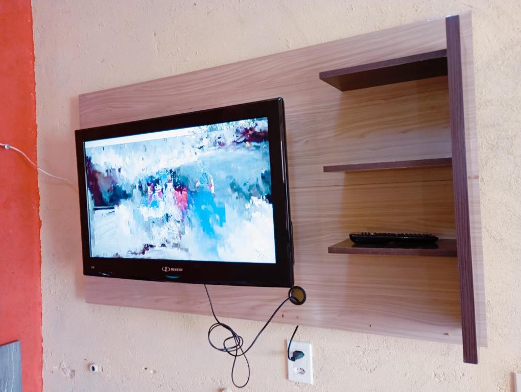 Et tv og/eller underholdning på Hostel Bryan Tatuapé