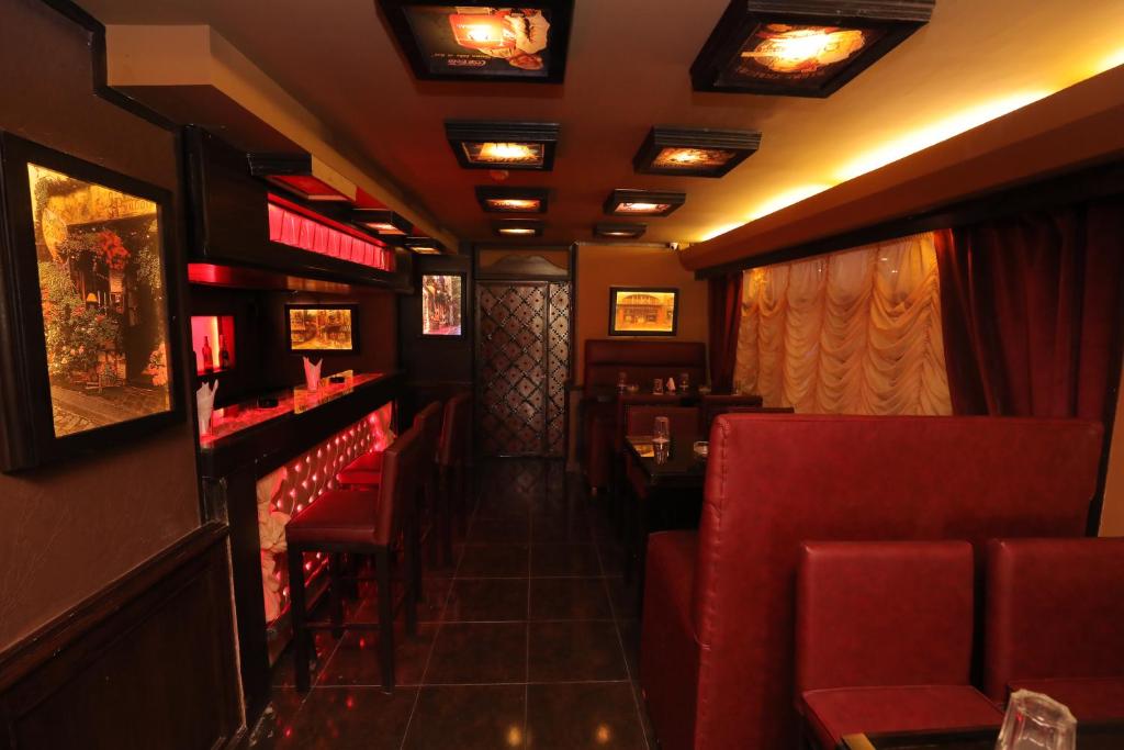 Posezení v ubytování Aura Inn Hotel Cairo