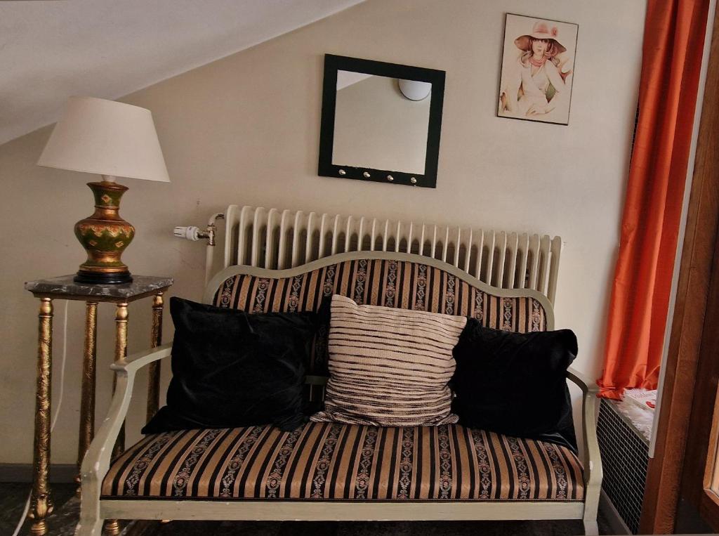 Posezení v ubytování Hotell Drott