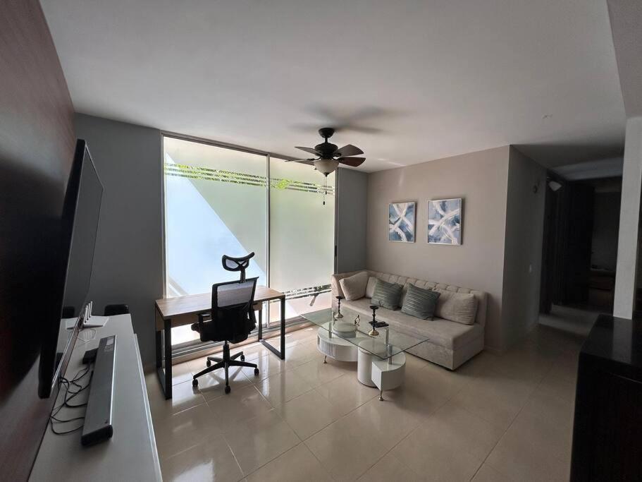 Predel za sedenje v nastanitvi Apartamento en Valledupar