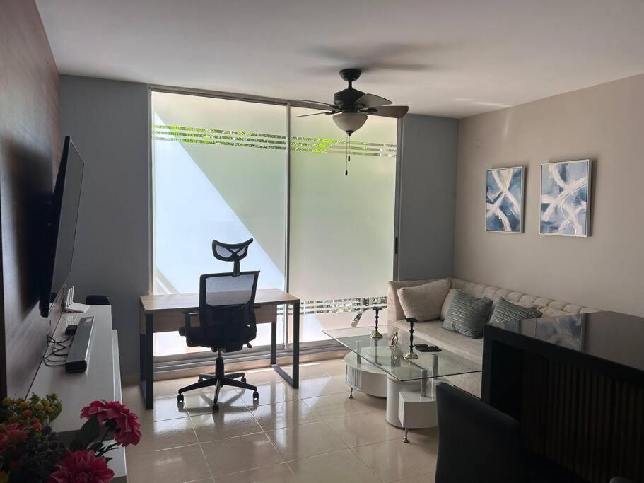 Predel za sedenje v nastanitvi Apartamento en Valledupar