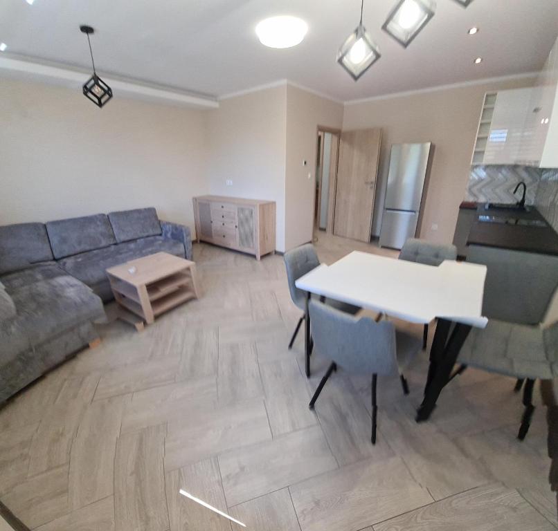Χώρος καθιστικού στο Apartamenty Łokacz Mały