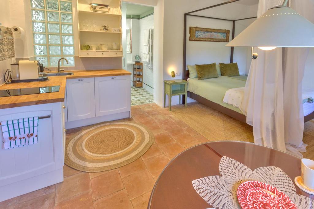 Posteľ alebo postele v izbe v ubytovaní Cortijo El Pino Retreat