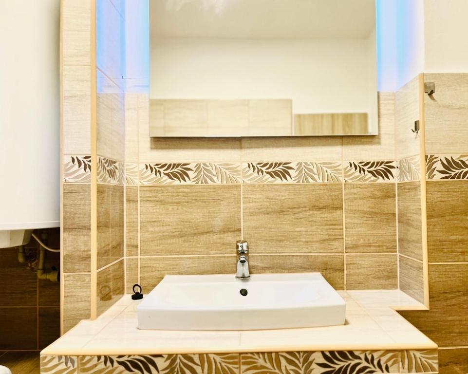 Ένα μπάνιο στο Apartman na konci světa Hřensko