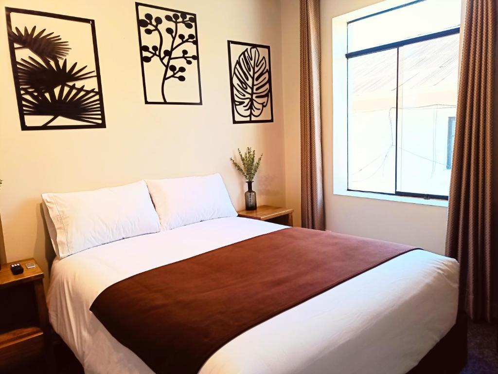 Postel nebo postele na pokoji v ubytování Casa Pardo