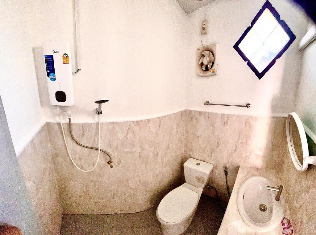Koupelna v ubytování EiDI Homestay