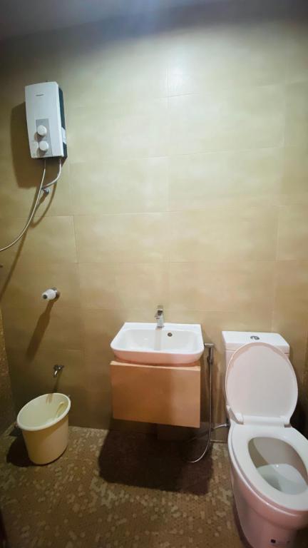 Koupelna v ubytování Vicente Aguirre Rooms