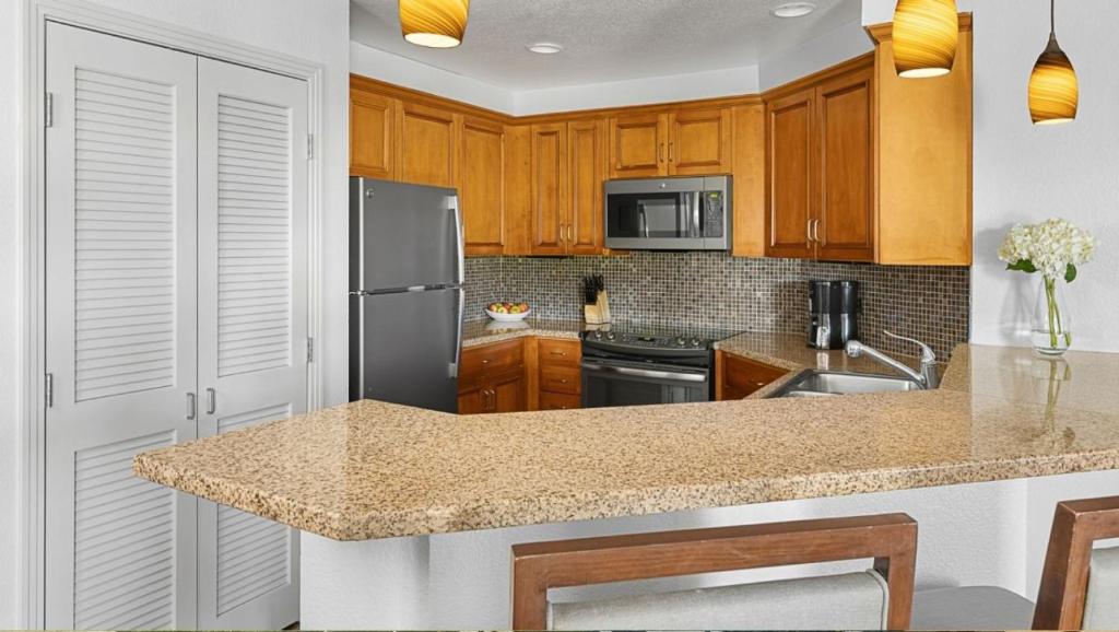 Kuchyň nebo kuchyňský kout v ubytování Marriott Desert Springs Villas I - 1BD