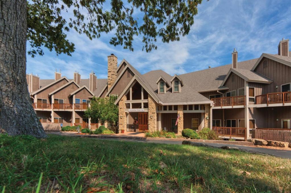 an exterior view of a house at Worldmark Galena - 1BD in Galena