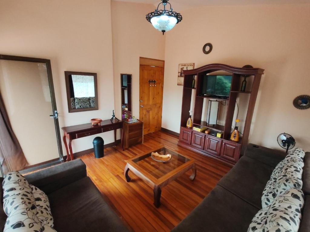 Posezení v ubytování Mi Casa Su Casa Monteverde