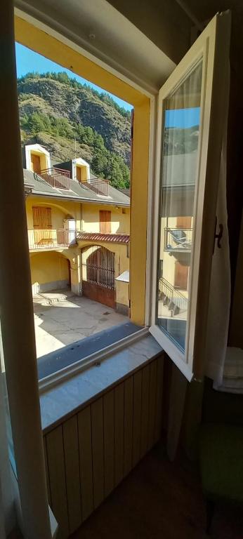 Balkón nebo terasa v ubytování Il portico