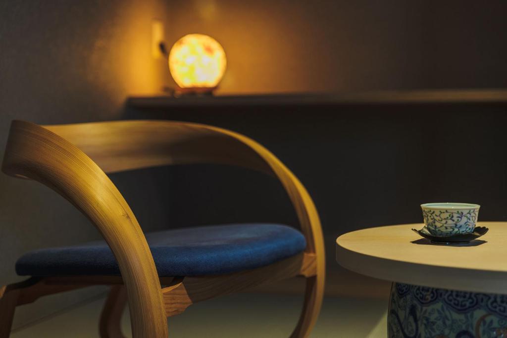 Posezení v ubytování Takamiya Ryokan Miyamaso