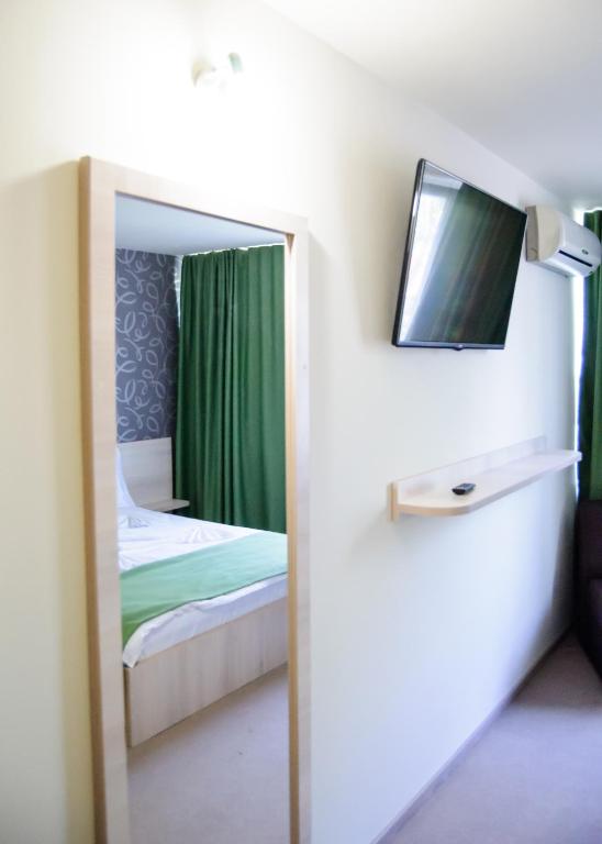 Postel nebo postele na pokoji v ubytování Hotel Doina