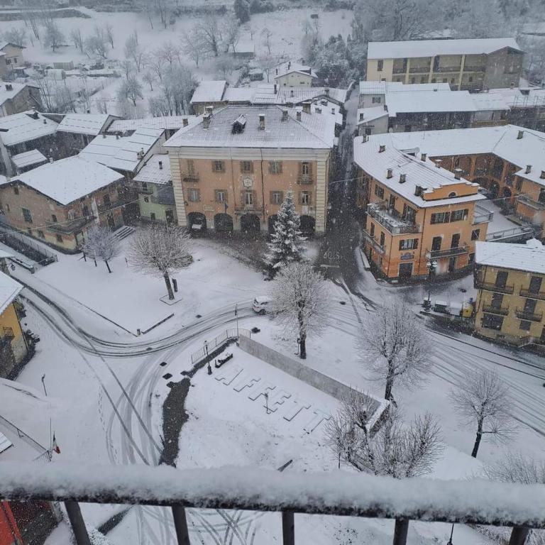 Il portico v zimě