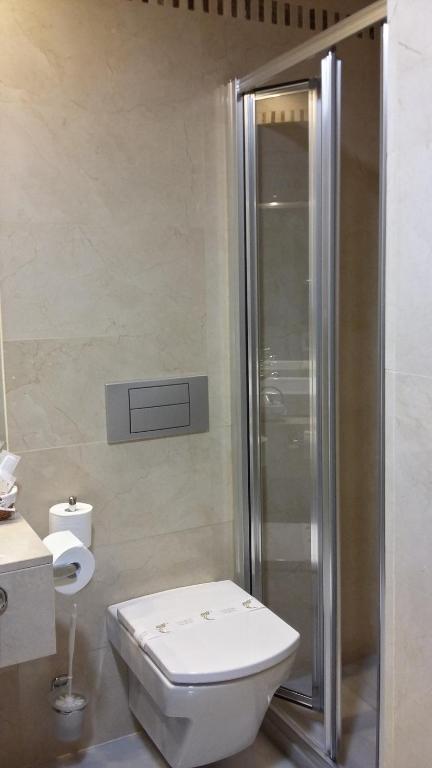 Koupelna v ubytování Hotel Don Felipe
