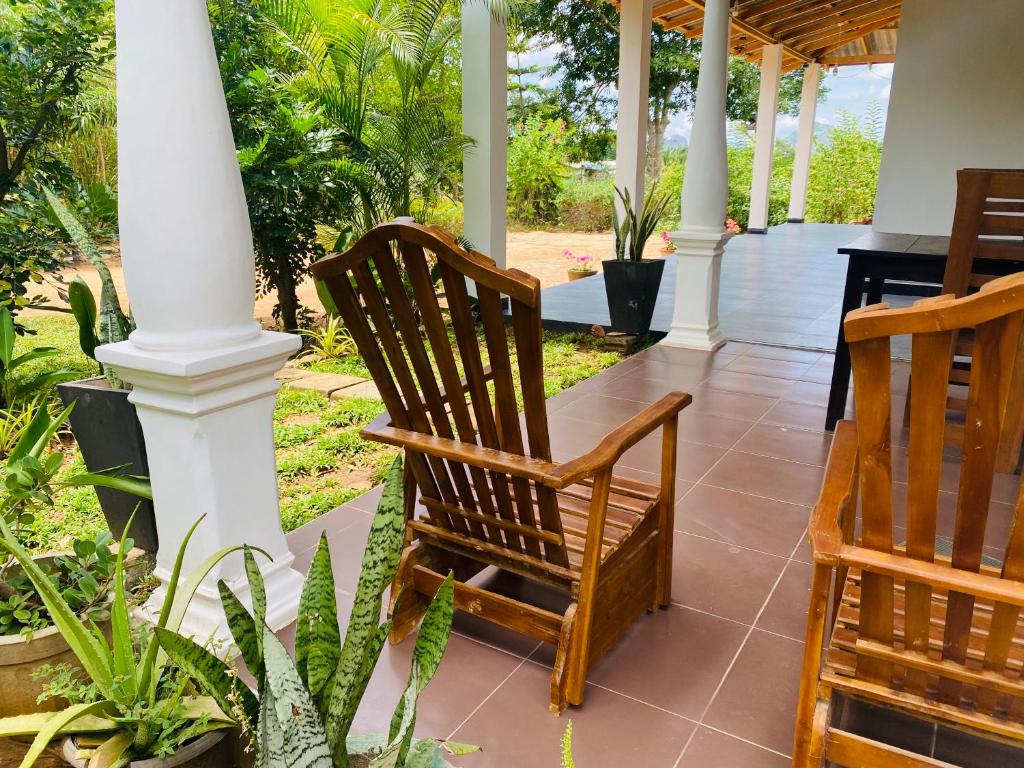 Zahrada ubytování Fairview Dill homestay