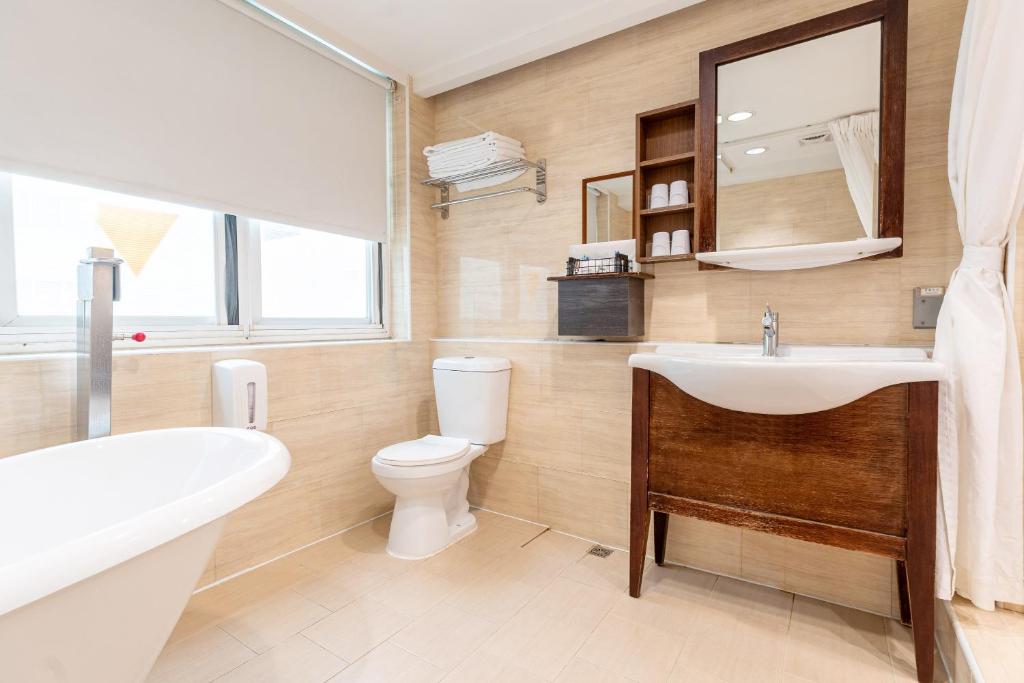 Koupelna v ubytování Guide Hotel Kaohsiung Shinkuchan