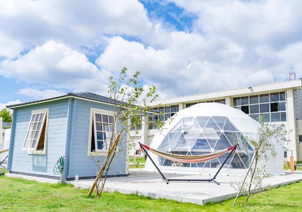 Zahrada ubytování Takatakiko Glamping Resort