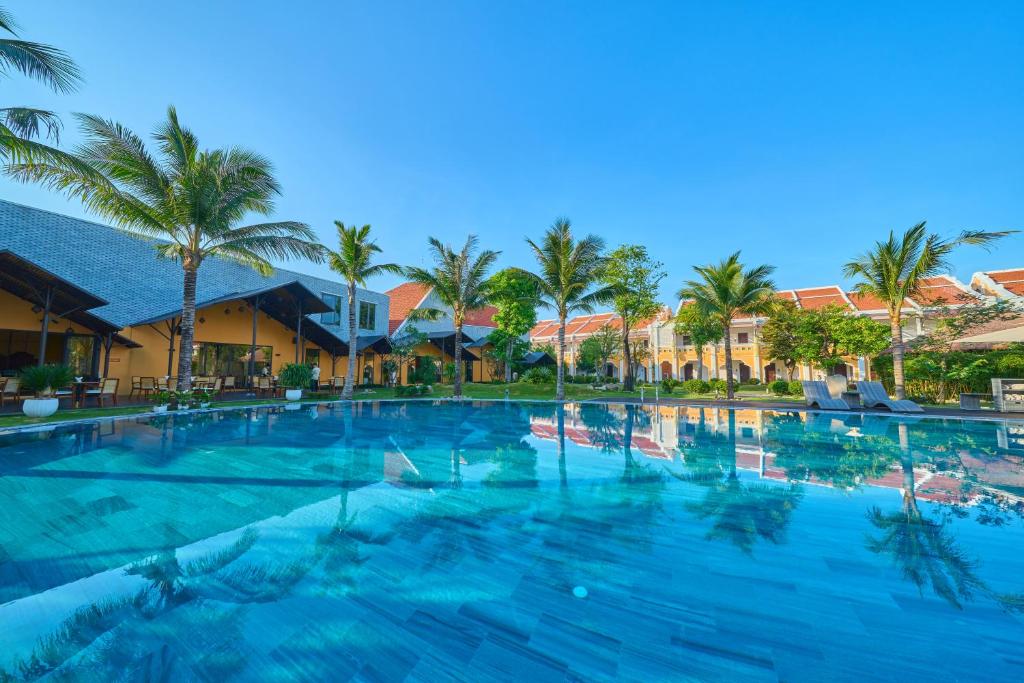 Bazén v ubytování Hoi An Memories Resort & Spa nebo v jeho okolí