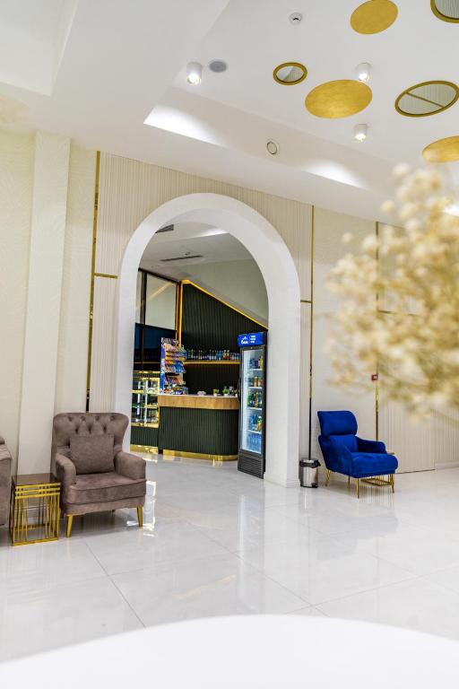 Posezení v ubytování Firdavsi Hotel