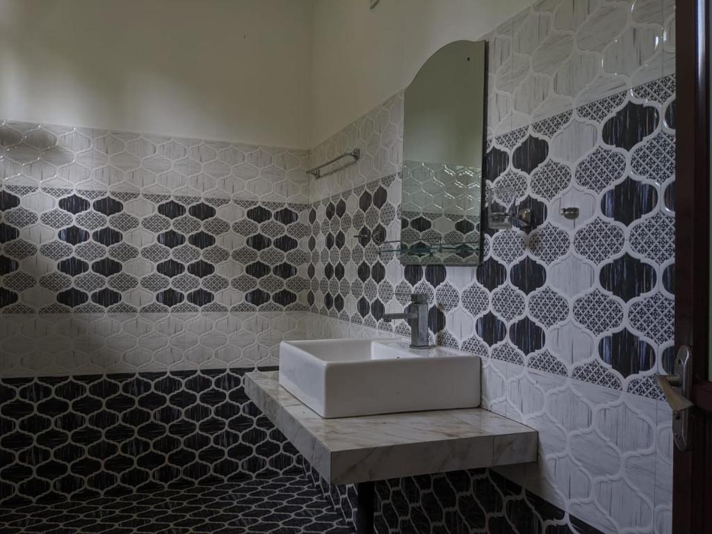 Koupelna v ubytování Baagie Homestay