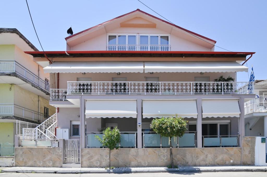 Budova, kde se apartmán nachází