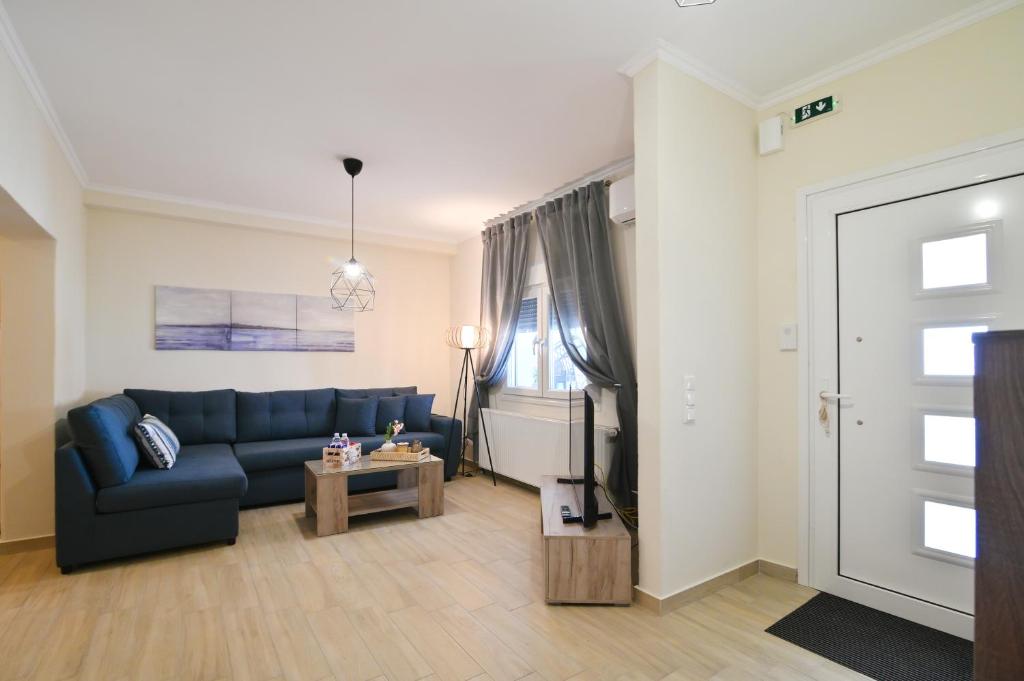 Posezení v ubytování Filios Apartment