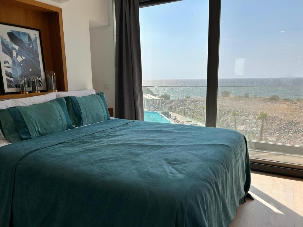Postel nebo postele na pokoji v ubytování Derya's Villa