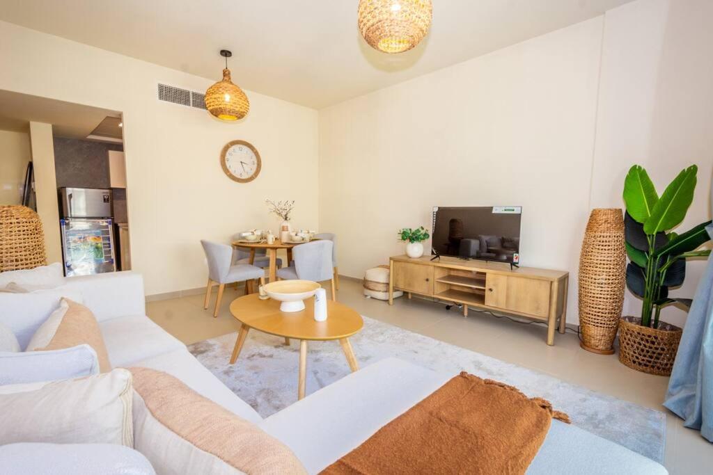 Posezení v ubytování Seaside Serenity Apartment