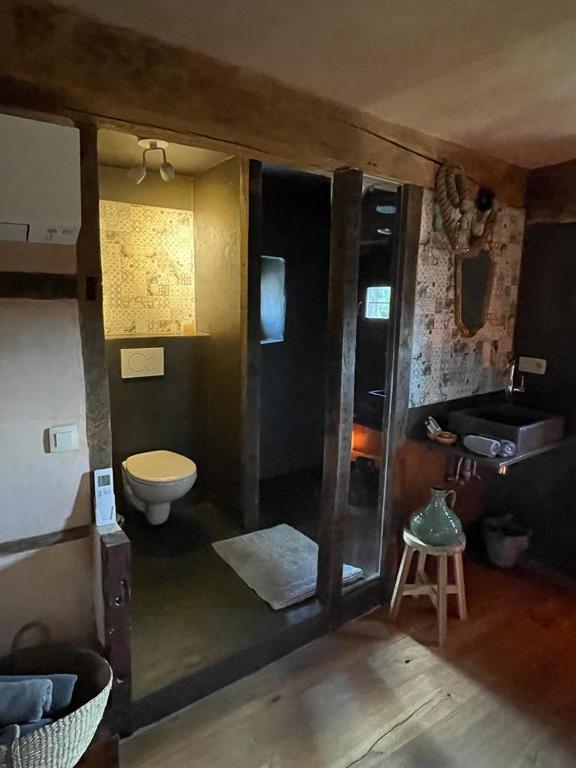 Koupelna v ubytování B&B Le Manoir d'Ange