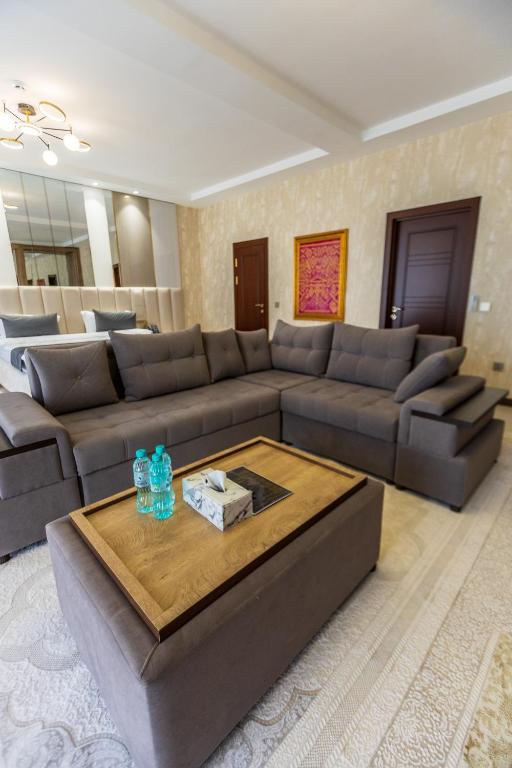 Posezení v ubytování Firdavsi Hotel
