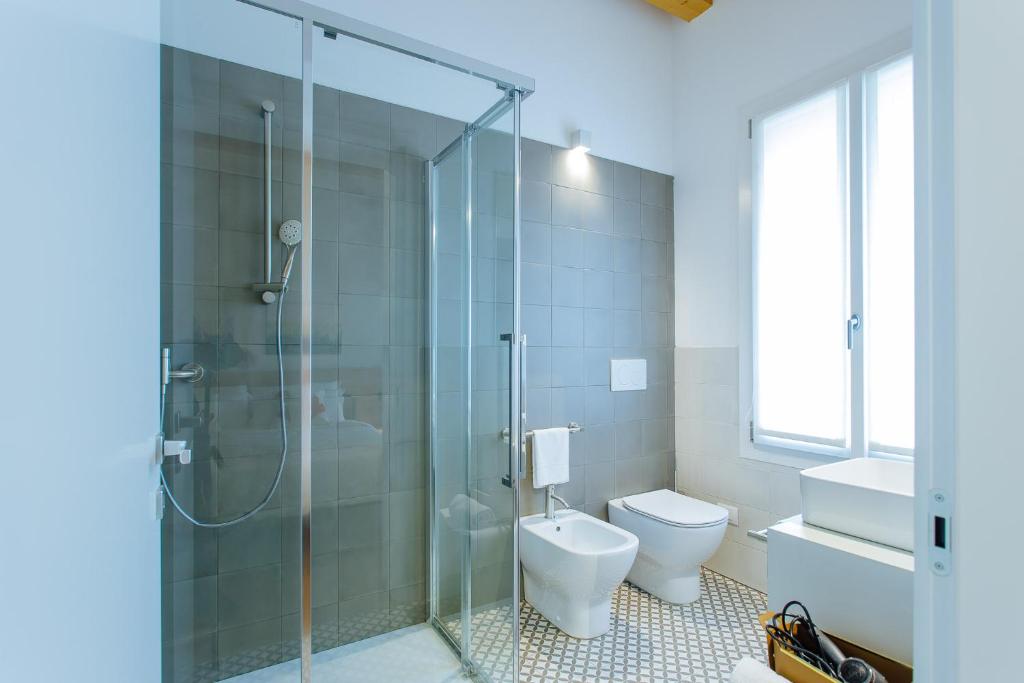 Koupelna v ubytování Dadi Home